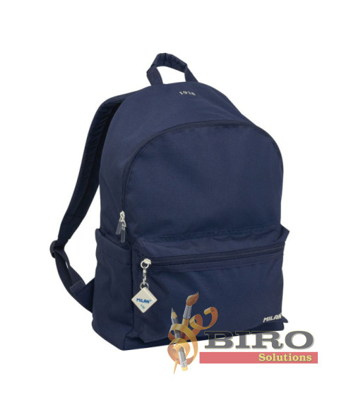 Ghiozdan pentru școală Milan, 22 L, 41*30*18 cm, albastru